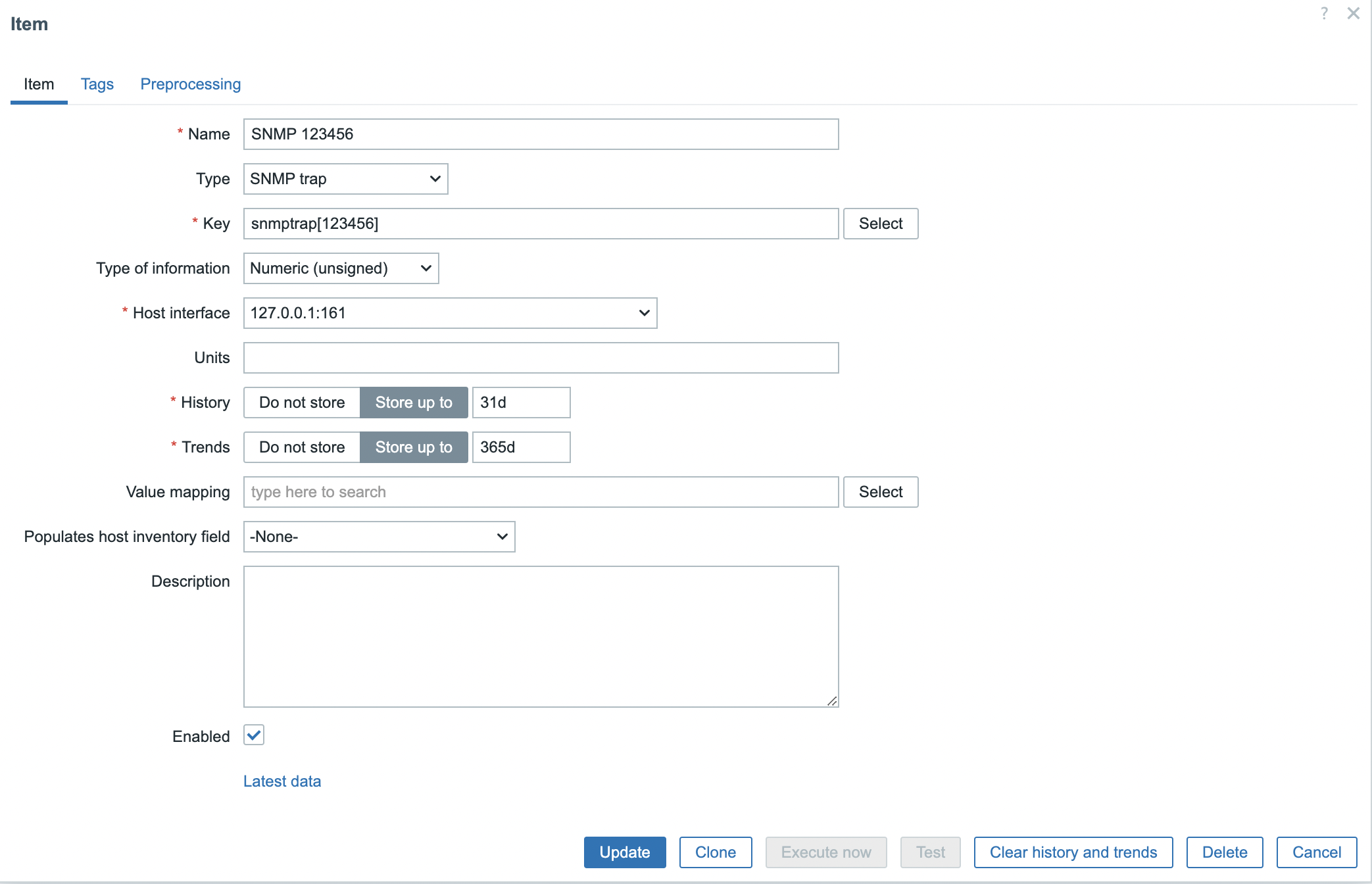 snmp trap regex