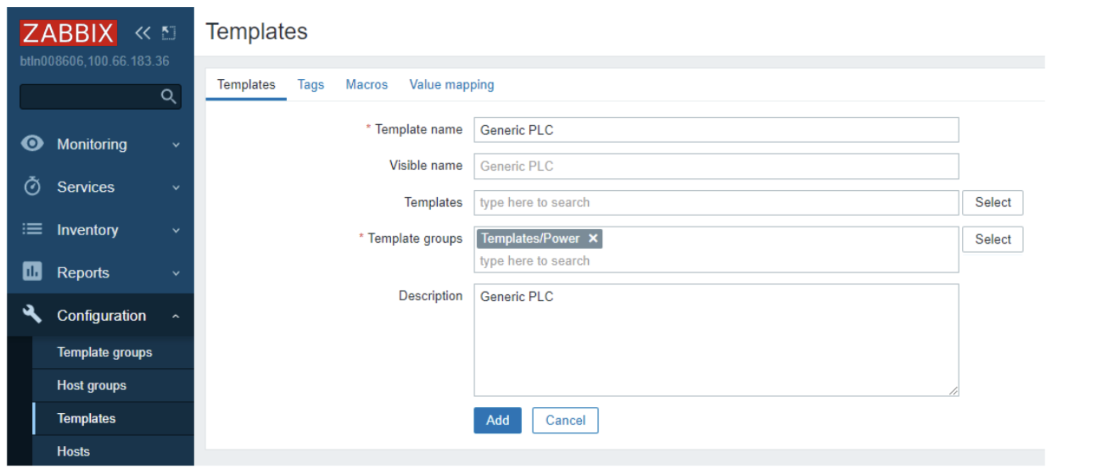 Modbus Template