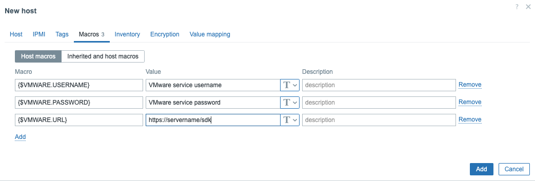 VMWare Macros