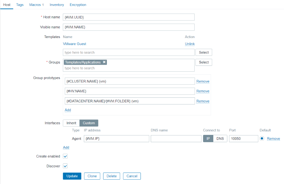 VMWare Config